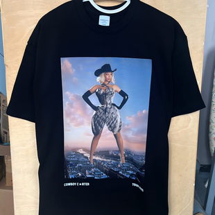 美式 CC2025Beyonce碧昂斯巡演同款 重磅纯棉短袖 ABCM