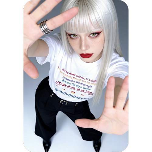 【ABCMJ】店铺原创OPALITE霉霉Taylor Swift歌词周边重磅美式T恤