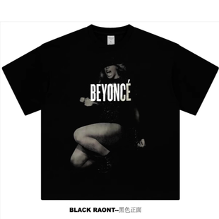 JAY 2014Beyonce 巡演同款 重磅纯棉短袖 美式 ABCMJ