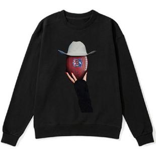 宽松圆领卫衣 自制碧昂斯Beyonce专辑周边超重磅美式 ABCMJ