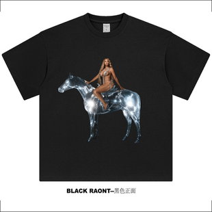 RENAISSANCE现场同款 acti 自制碧昂丝Beyonce 重磅短袖 ABCMJ
