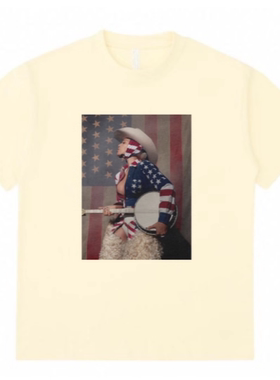 [ABCM]CC2025Beyonce碧昂斯巡演同款美式重磅纯棉短袖