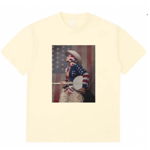 美式 CC2025Beyonce碧昂斯巡演同款 重磅纯棉短袖 ABCM