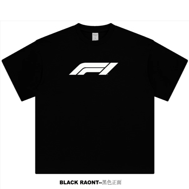 【ABCMJ】F1电影 狂飙飞车周边美式重磅宽松纯棉短袖T恤