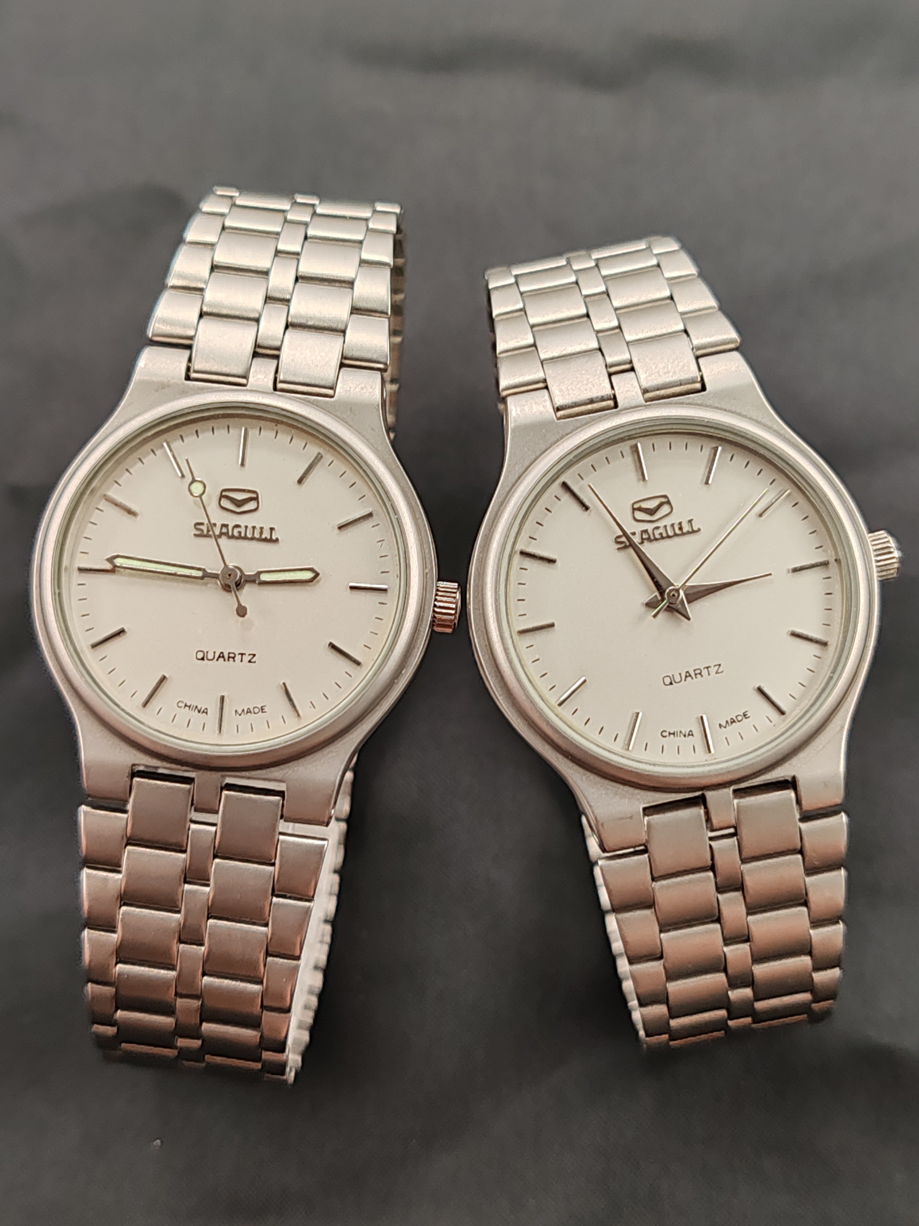 国货老牌经典怀旧复古简约通勤时尚清新百搭钢带学生情侣腕表礼物