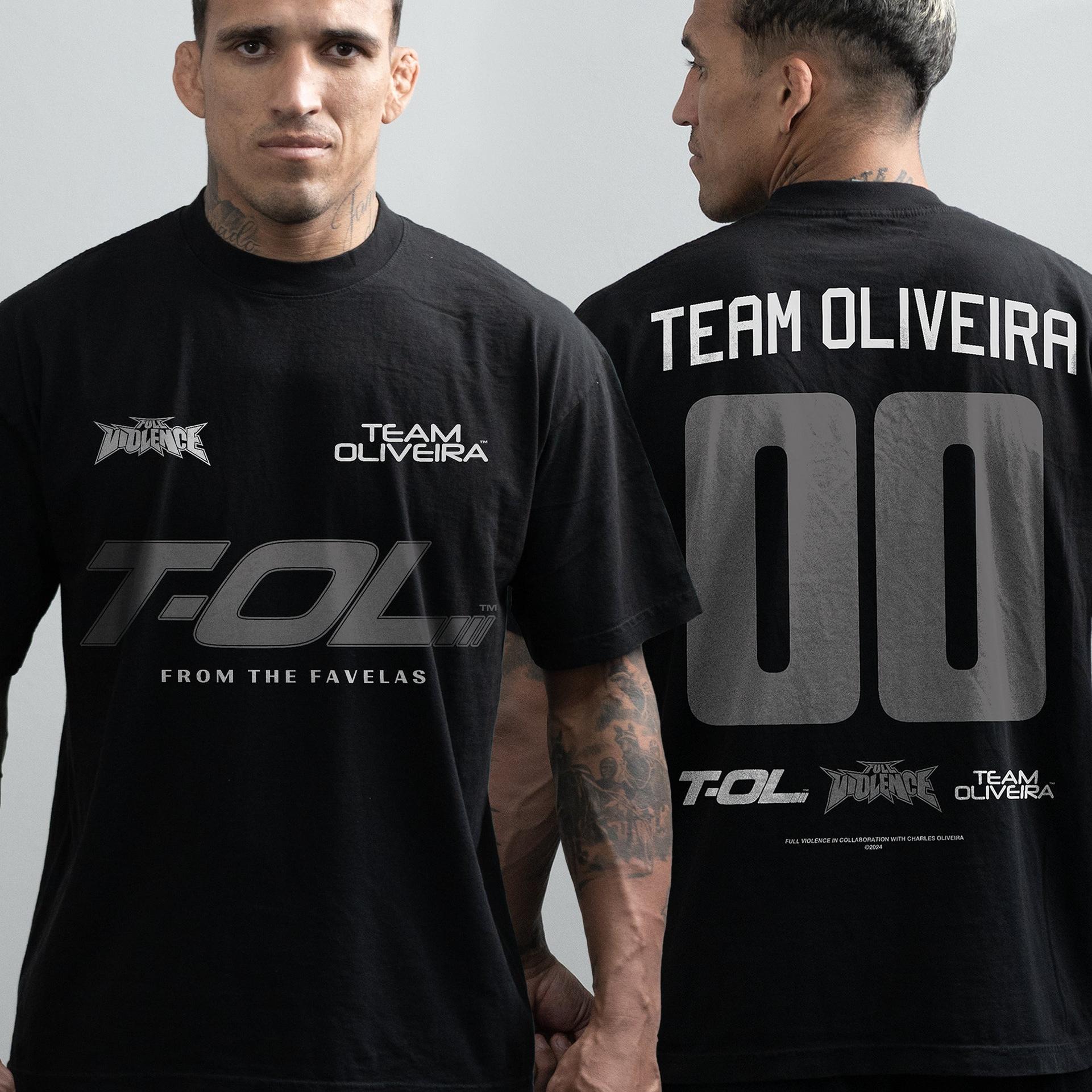奥利维拉-TOL同款 | UFC圆领美式小领口T恤MMA短袖