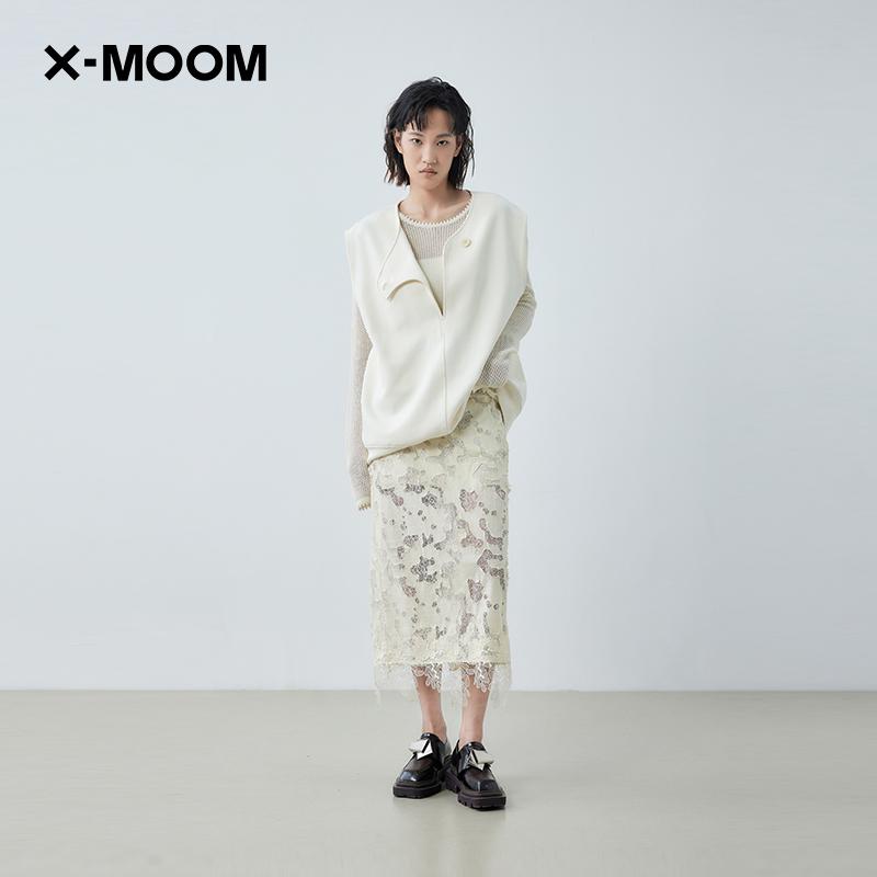异形领无袖卫衣X--MOOM