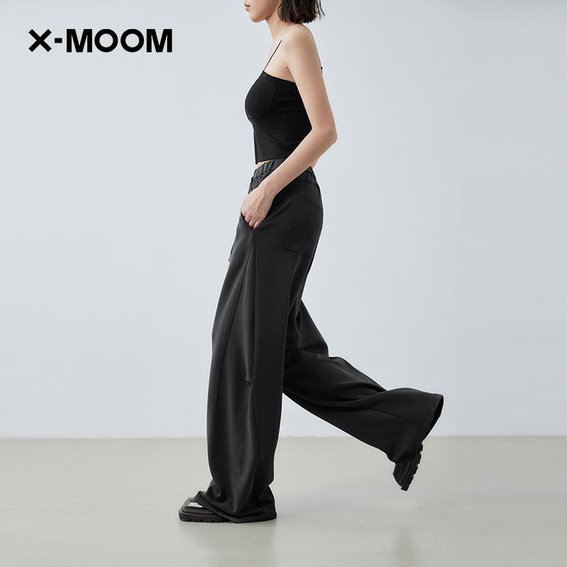 腰部抽绳空气层状态裤X--MOOM