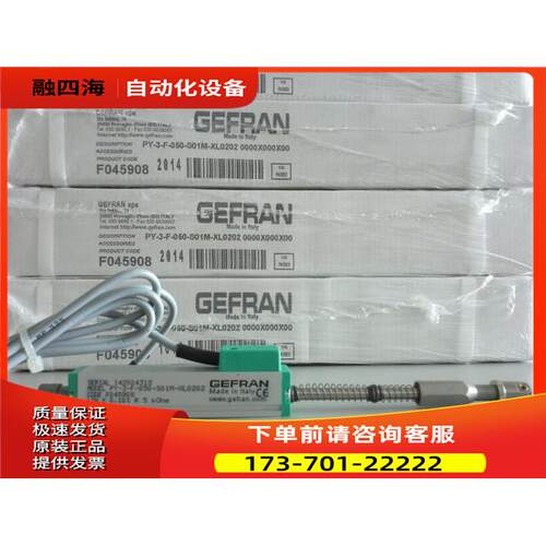 意大利GEFRAN杰佛伦PY-3-F-025-S01M-XL0202弹簧自复位电子尺【议