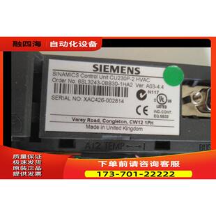 议价 控制单CU230P 1HA2 0BB30 6SL3243