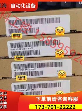 6ES7134-4NB51-0AB0 6ES7 134-4N【议价】