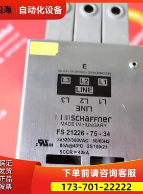 SEW NF085-503 赛威电源滤波器模块 FS21226-75-34 08274150【议