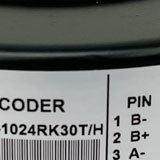 SH100B30-1024RK30T/H电梯空心轴旋转编码器SH100A40T8HLT30HL5MM