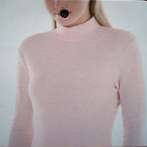 三枪瑕疵清仓女半高领厚棉一寸领全棉衬衫秋衣裤单件上衣裤子内衣