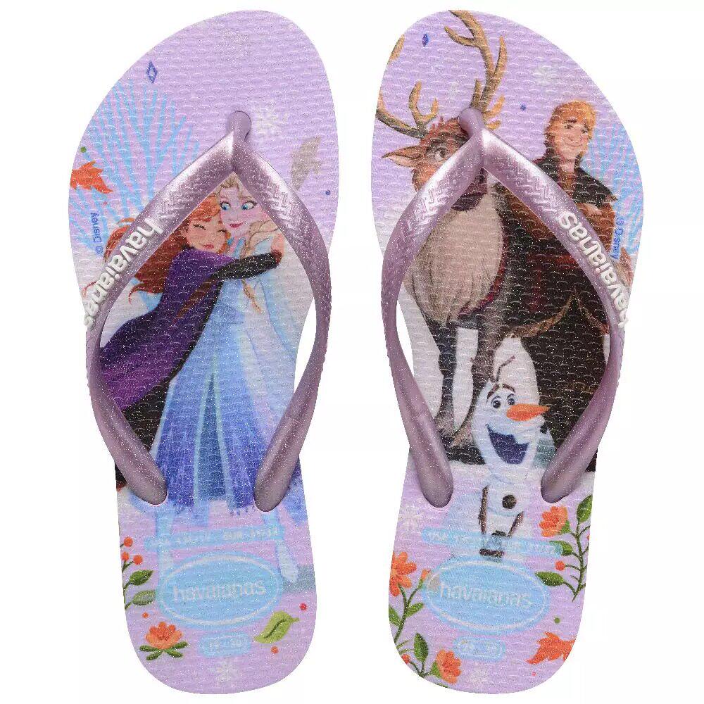 哈瓦那冰雪奇缘儿童人字拖