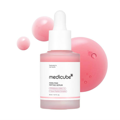 【张元英代言】medicube三文鱼PDRN粉红胜肽胶原蛋白安瓶精华
