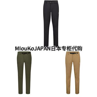 MIouKoJAPAN日本专柜代购猛犸象男士防水软壳裤户外登山裤 02220