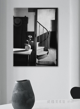 在蒙德里安家 Andre Kertesz 安德烈 柯特兹 装饰画 大师摄影经典