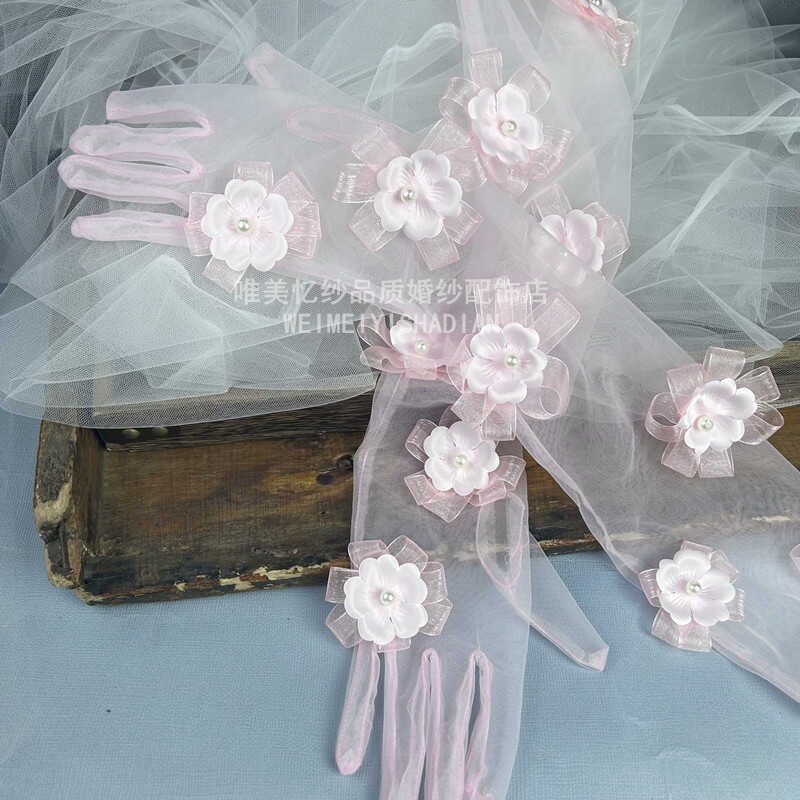 超仙造型礼服写真拍照婚纱手套