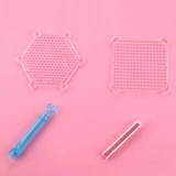 Волшебные детские бусины с аксессуарами ручной работы, шаблон, ручка-роллер, пинцет, брелок, детская поделка своими руками