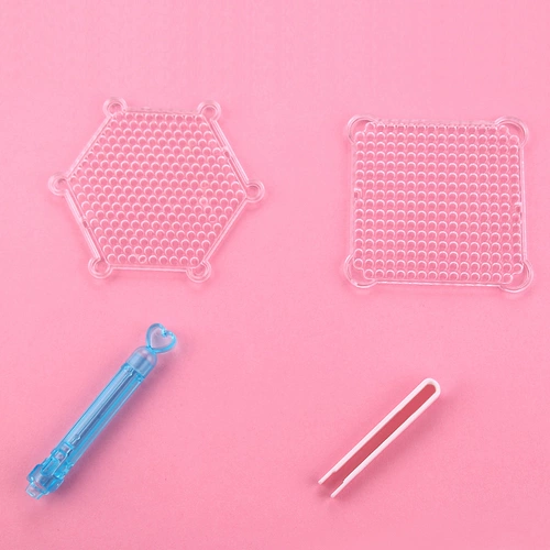 Волшебные детские бусины с аксессуарами ручной работы, шаблон, ручка-роллер, пинцет, брелок, детская поделка своими руками