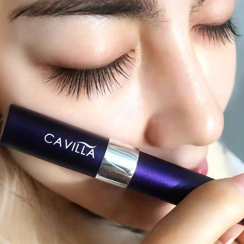 官网正品cavilla卡维拉眼睫毛膏增纤长液正品浓密增生眉毛精华液