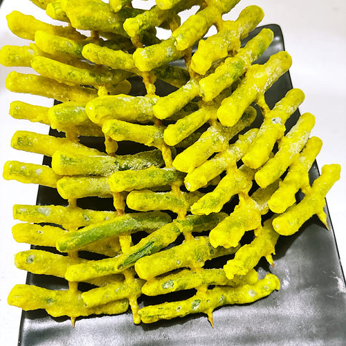 油炸豆角裹粉豆角串半成品冷冻酒店饭店餐饮商用特色食材豆角20串