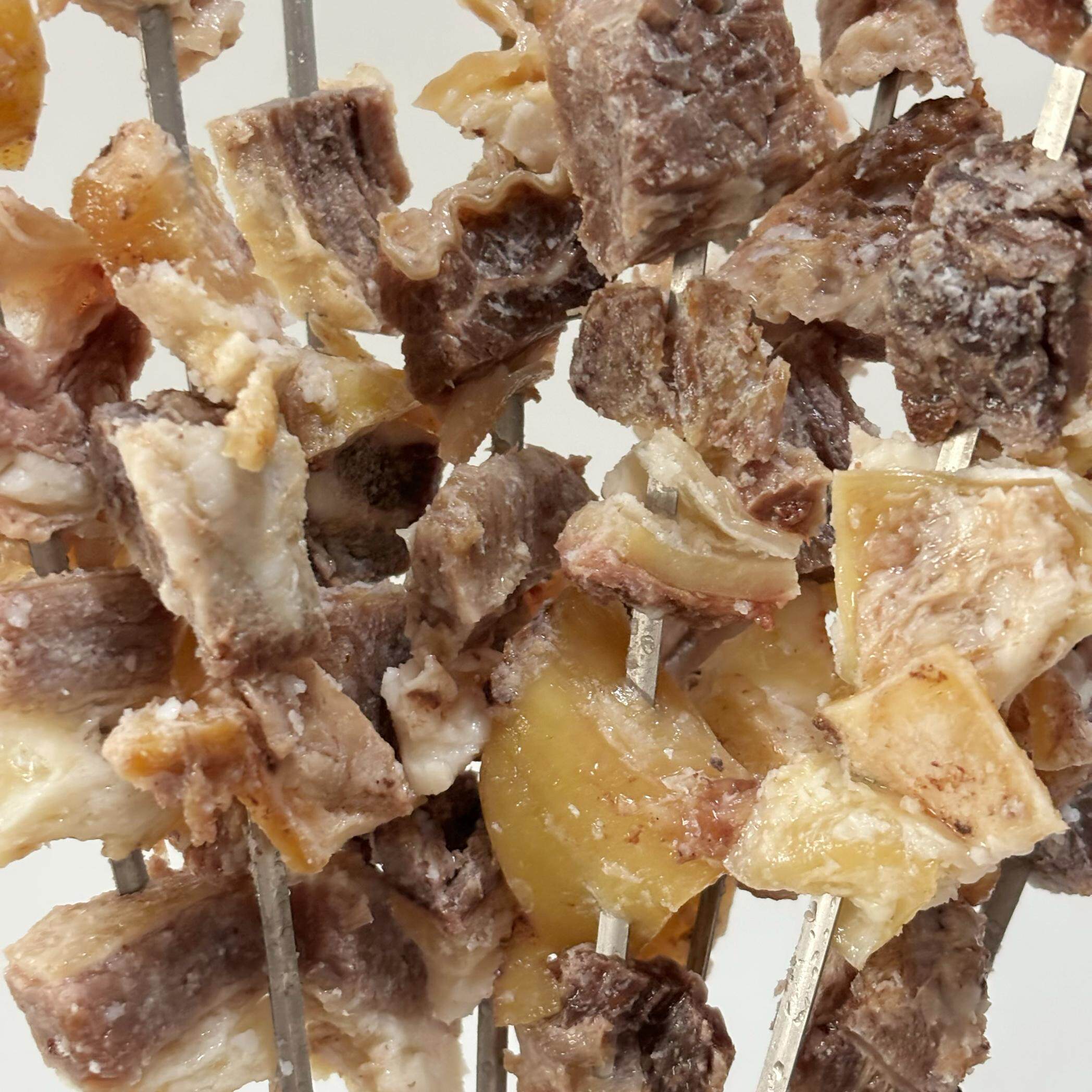 宫后串牛宫后夹肉串40串烧烤食材牛腩筋牛肉筋筋皮子东北特色宫后