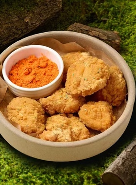 圆形商用创意火锅店酥肉鸡块专用摆盘子日韩need摆台同款料理餐具