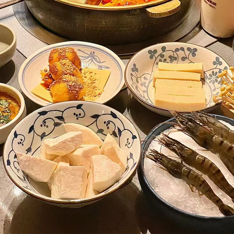 网红巴奴火锅店款餐具