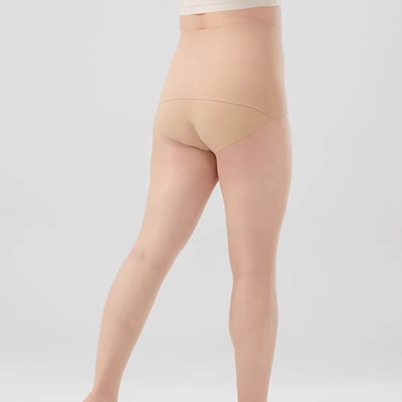 无缝大码200斤透明裆无痕连裤袜