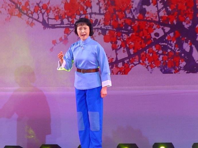 女共产党员表演服棉偏襟