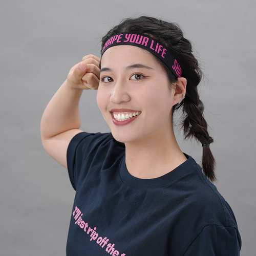 趁早SHAPE YOURLIFE运动发带吸汗跑步导汗带健身瑜伽头带