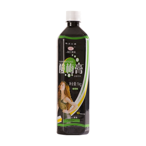 金汇源泉桂花酸梅膏1kg*12瓶装