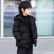 冬季 男童儿童羽绒服2025新款 加厚连帽女童三防高充绒量短款 外套