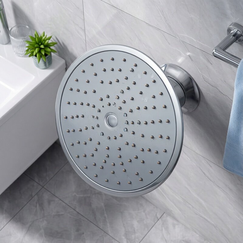 过江龙h023d淋雨喷头单头花洒家用大淋浴头莲蓬圆形顶喷