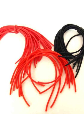 皮筋 琴竹皮子 琴竹配件  红色皮条 黑色加厚皮管 30厘米一根