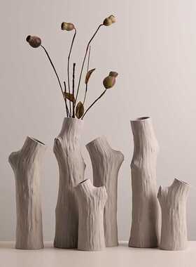 贝汉美北欧创意树杈陶瓷花瓶ins摆件家居客厅玄关民宿简约装饰品
