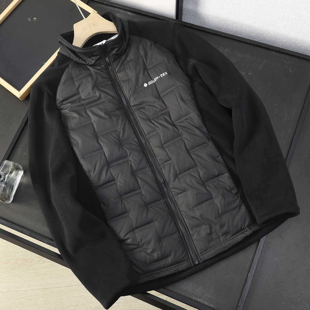 户外运动拼接！加绒保暖！