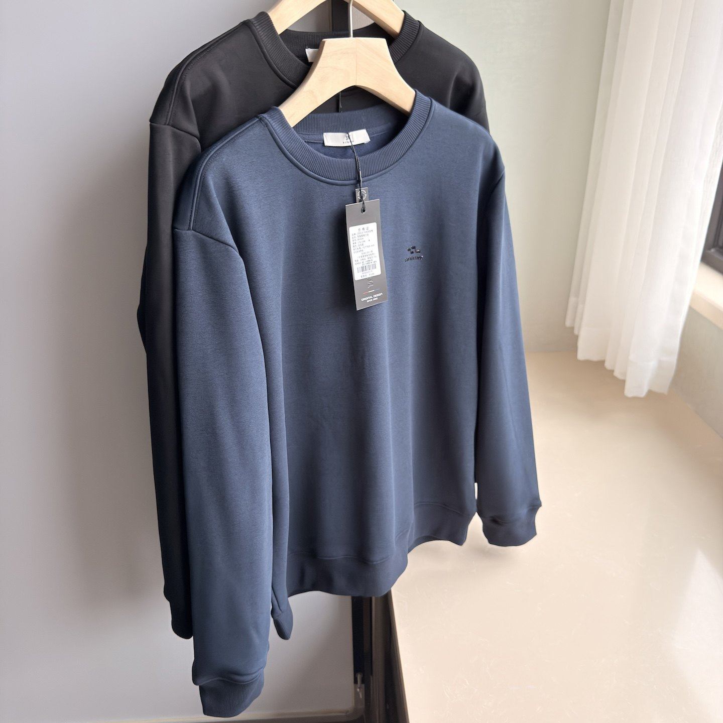 城市小众！柜单599篙级感加厚澳绒男装休闲圆领加绒T恤卫衣男秋冬,男装,卫衣,淘宝优惠券,粉丝福利购,淘宝优惠卷