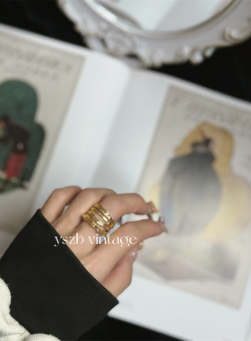 小众设计感冷淡风开口ins戒指