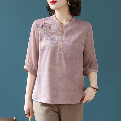 时尚透气国风T恤厂销亏本跑量