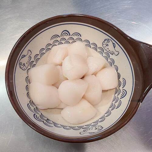 大连栉孔扇贝柱肉质鲜嫩软糯可生食可包饺子发货当天鲜活加工