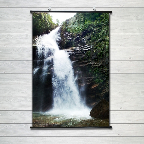 高山流水生财大幅客厅卧室风景画