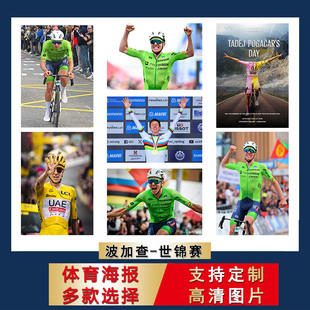 波加查海报世锦赛壁纸超大尺寸自粘墙贴宿舍挂画房间装饰画定制
