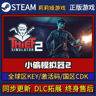 小偷模拟器2 Steam正版游戏激活码CDK入库 Pc简中全DLC激活入库