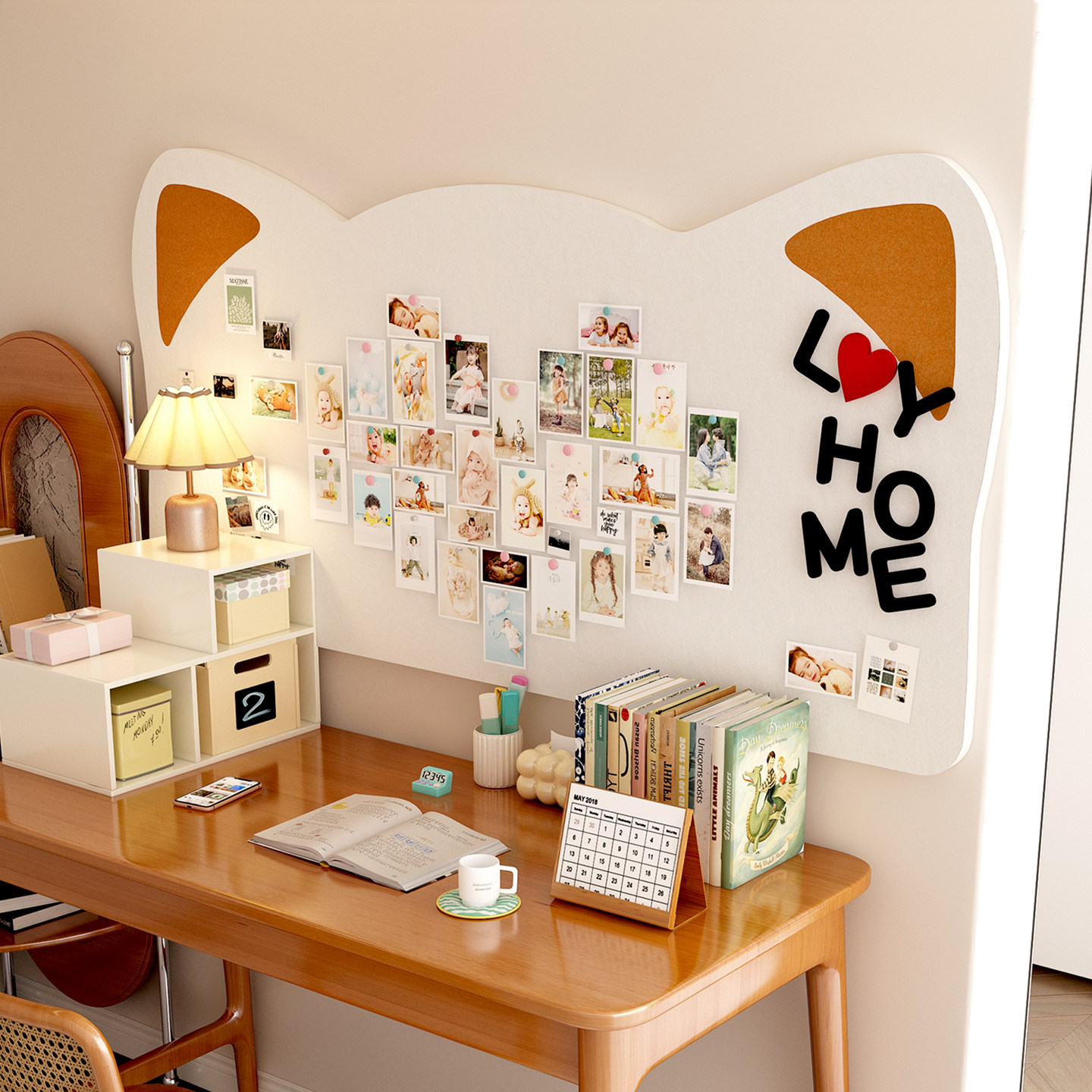 墙面遮丑装饰毛毡板墙贴纸照片墙护墙板儿童房电视背景墙自粘客厅