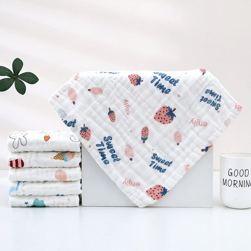 天天六层纱布方巾全棉纯棉婴儿宝宝口水巾加厚吸水儿童洗脸毛巾,居家布艺,毛巾/面巾,淘宝优惠券,粉丝福利购,淘宝优惠卷