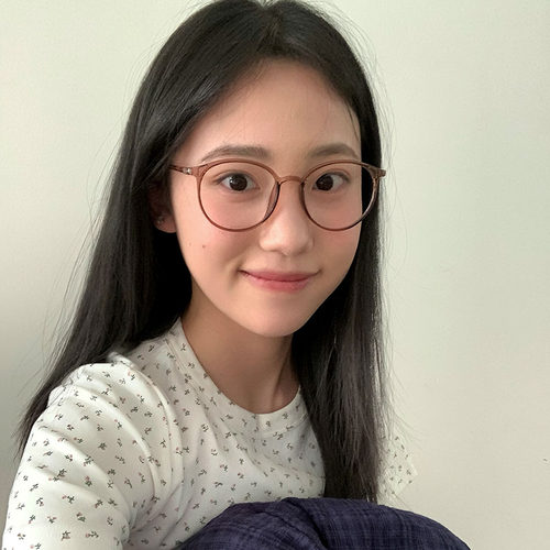 超轻TR文艺韩版显白冷茶色素颜网红高度数小框女近视冷茶色6481