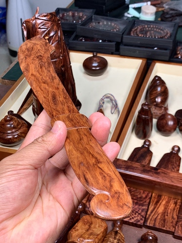 海黄瘤疤雕刻件裁纸刀